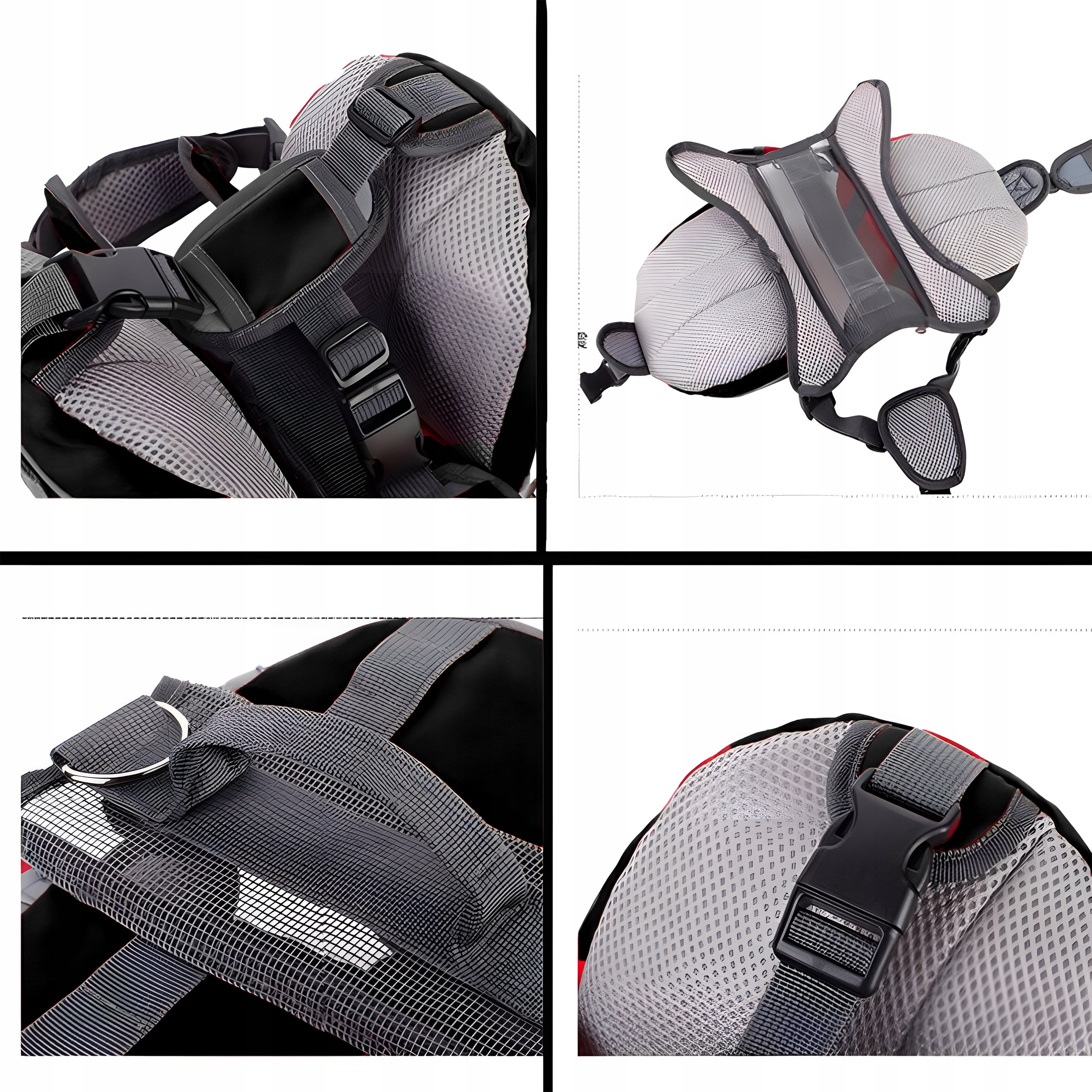 DOG BACKPACK Trekking Bag Harness with Adjustable Treats Juki 28-40KG Kind walking harness