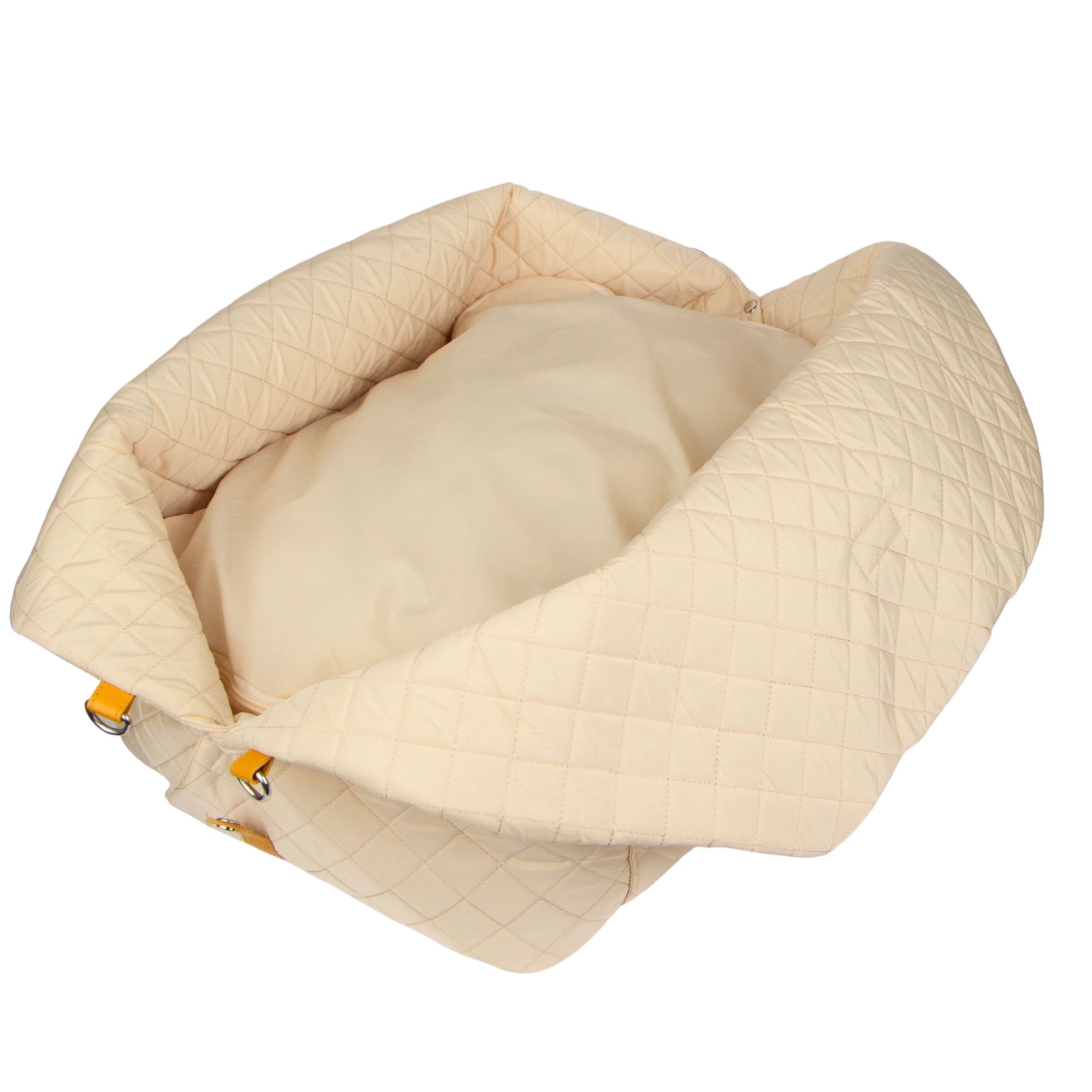 DOG BAG TRANSPORT Bed Seat with Quilted Clasp Soft Main material other
