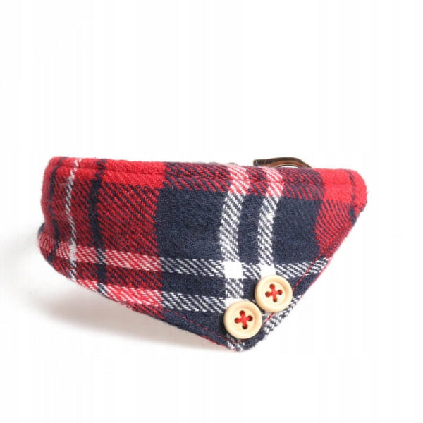 DOG BANDANA COLLAR RED TRELLIS LUIGI S