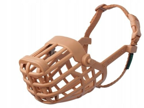 DOG BASKET MUZZLE SIZE 6 FOR WALKING AND TRAINING Packaging status original