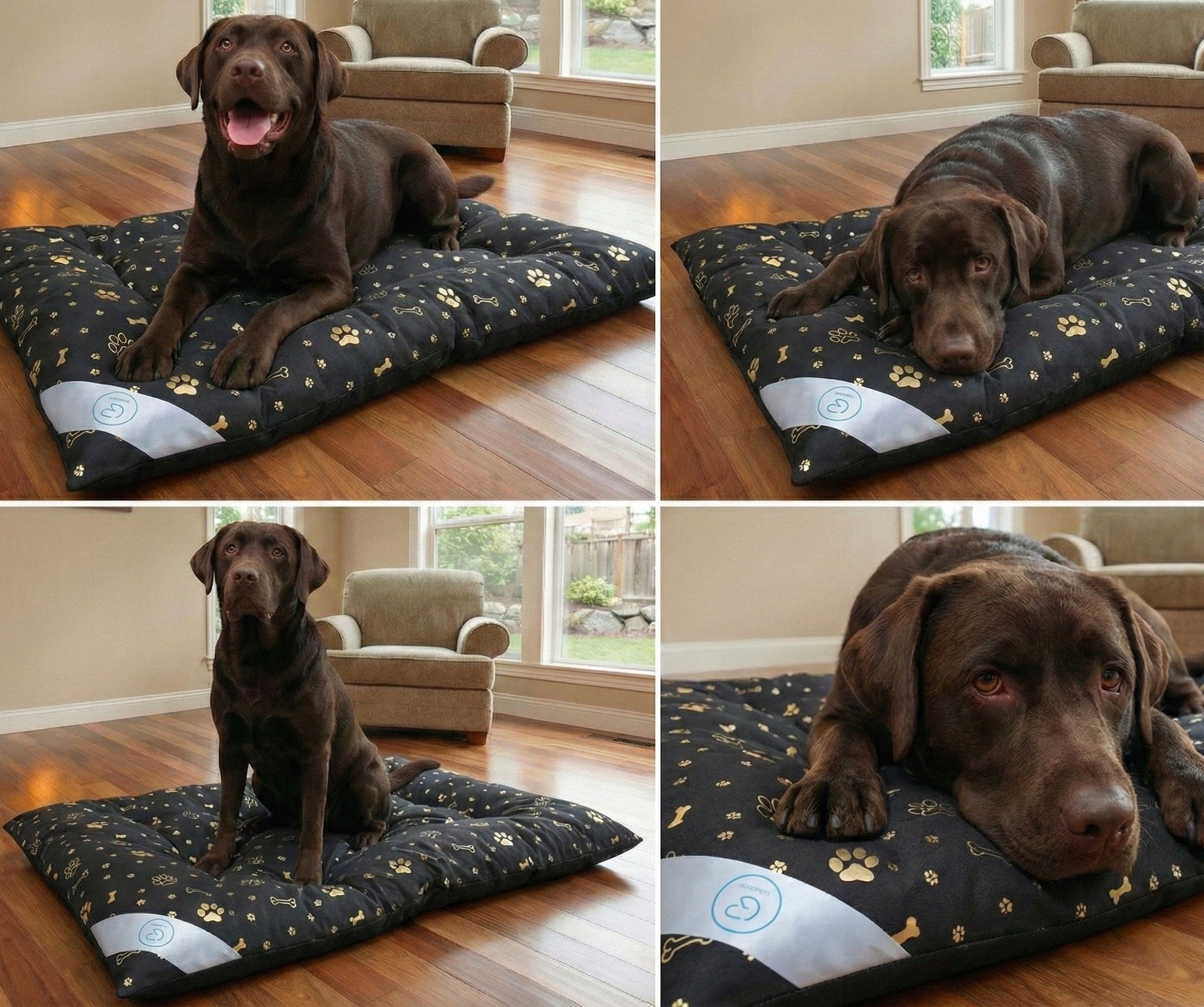 DOG BED 100x70 MOISTURE RESISTANT DURABLE DOG BED POL Manufacturer code Legowisko dla psa 100x70 XL duży pies