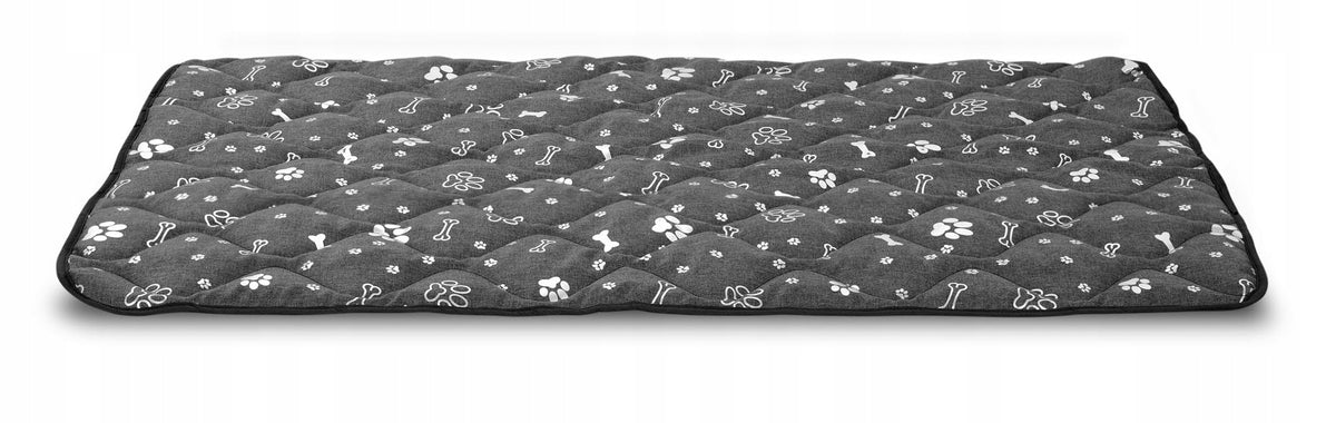 DOG BED MAT 100x70 cm WATERPROOF GRAPHITE LARGE XL Brand Dogsy