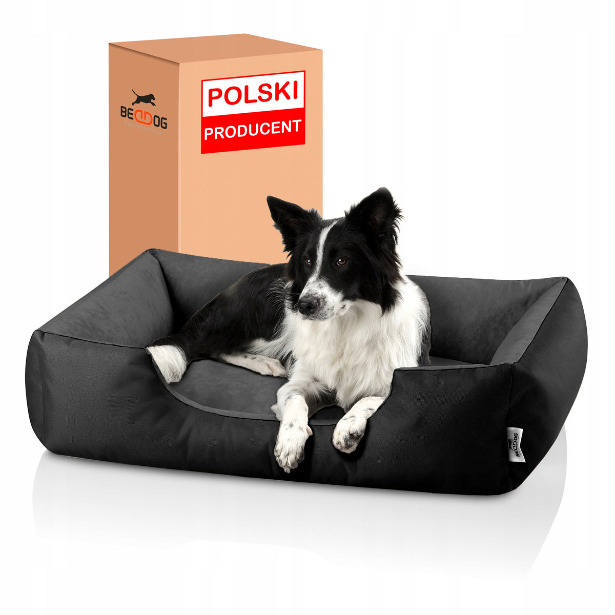 DOG BED, SOFA, PEN, CUSHION, BEDDOG LUPI SIZE L 80X65CM