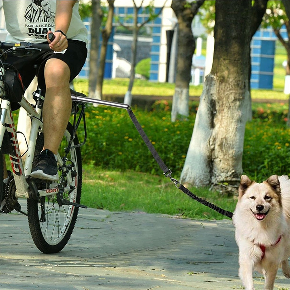 DOG BICYCLE LEASH NON-SLIP STEEL STRONG GUIDE 42X30CM Brand Trixie