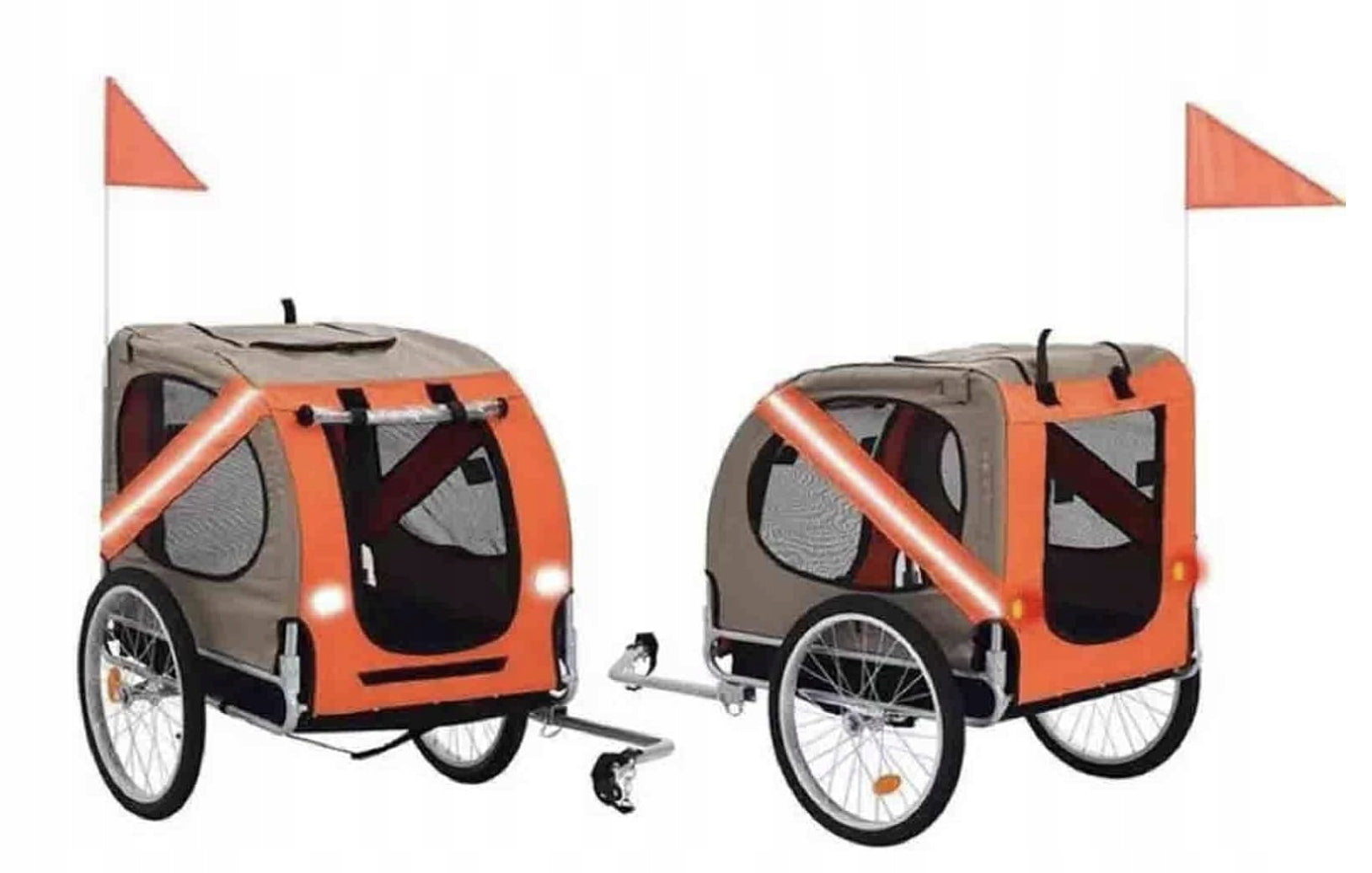 DOG BIKE TRAILER SOLID TRANSPORTER 40kg Model AL02