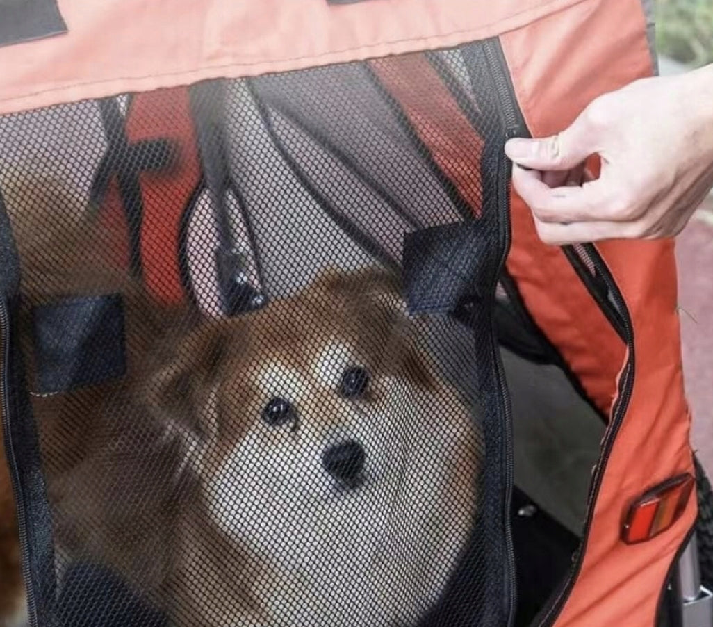 DOG BIKE TRAILER SOLID TRANSPORTER 40kg Number of seats not applicable