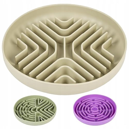 DOG BOWL SLOW FOOD SILICONE LABYRINTH AGAINST CHOKING Manufacturer code Bez marki