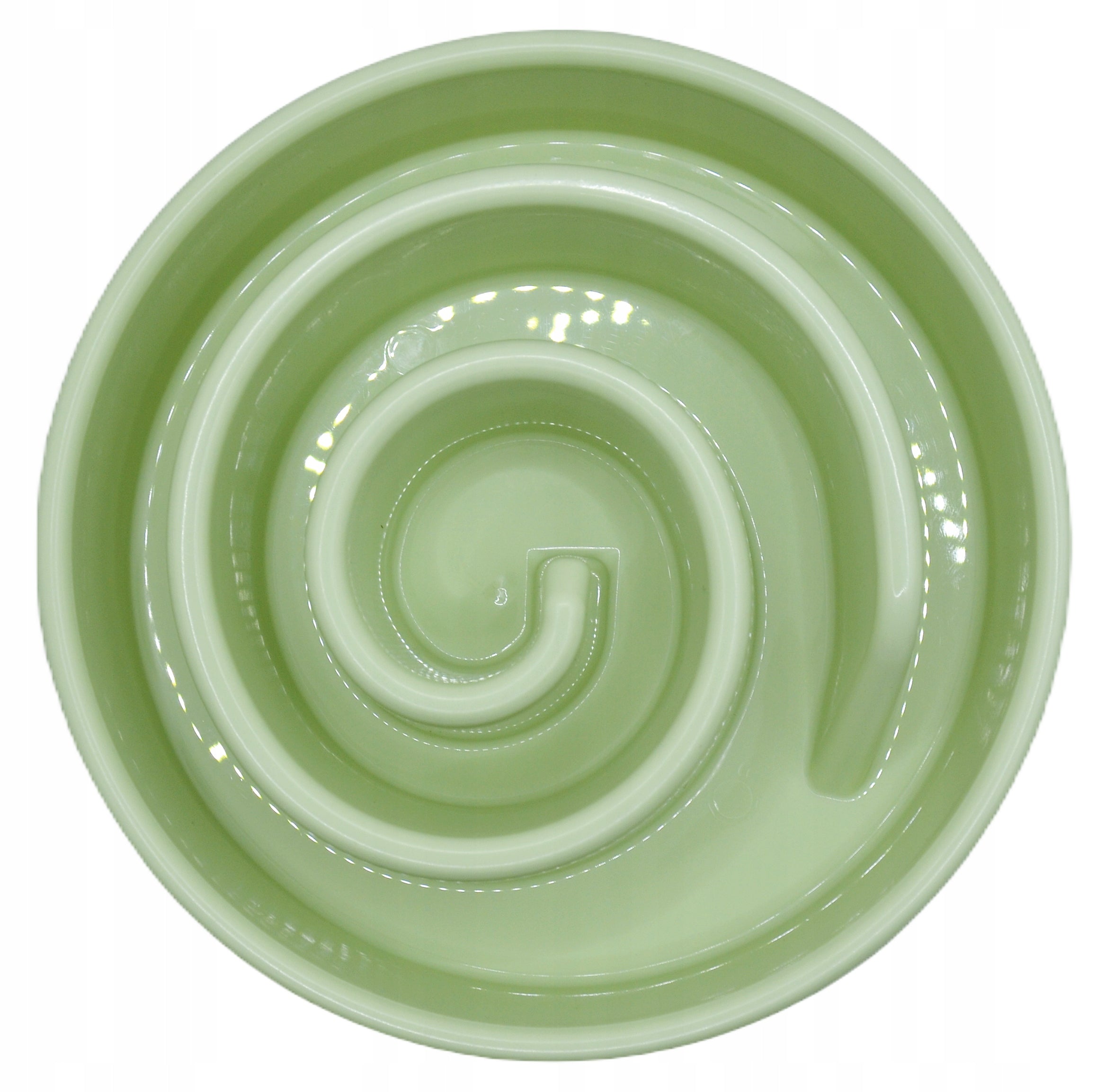 DOG BOWL SLOWING DOWN FOOD WITH COMPARTMENTS 500ml Material made from a synthetic material