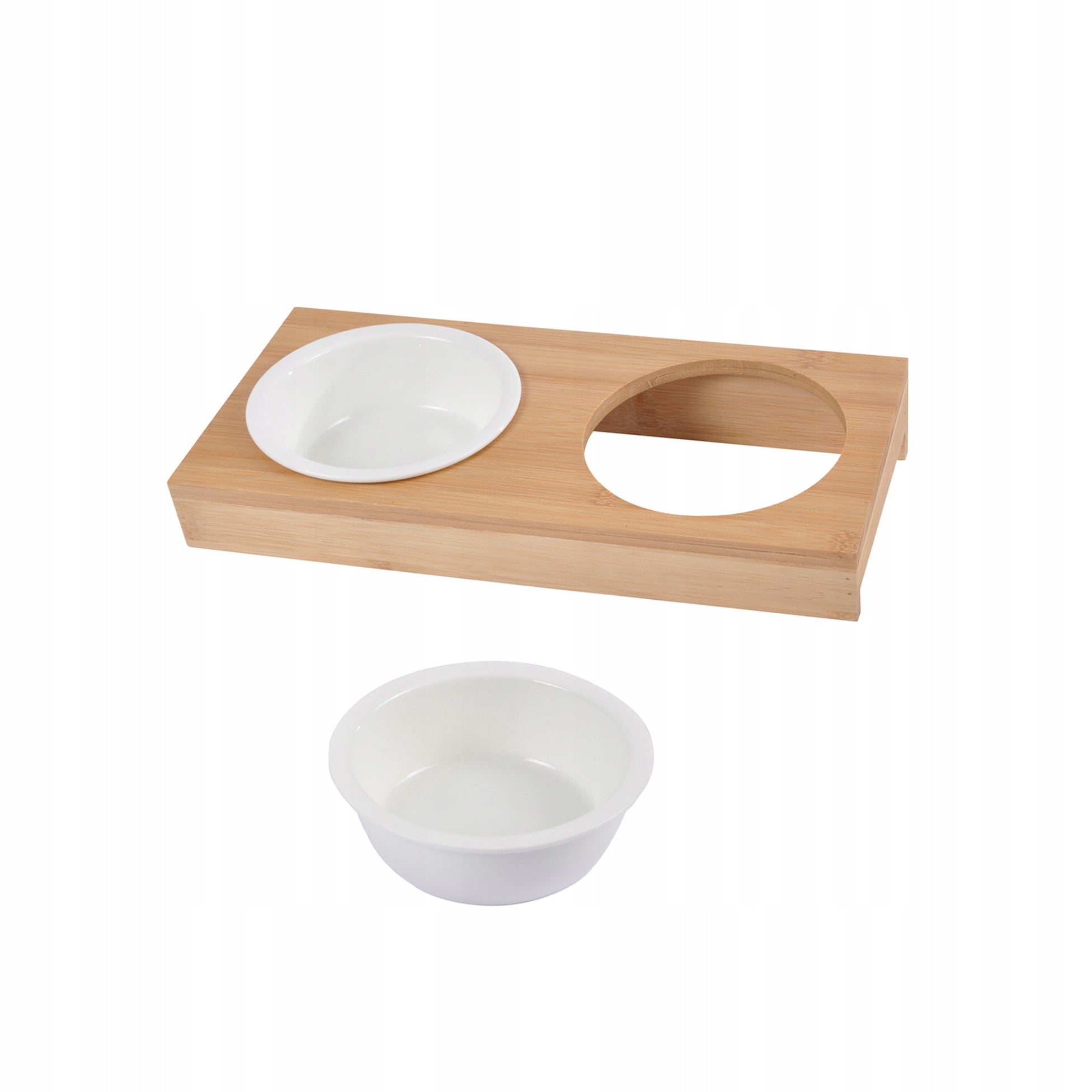 DOG BOWLS ceramic on stand bowl x 2 pcs Material ceramic