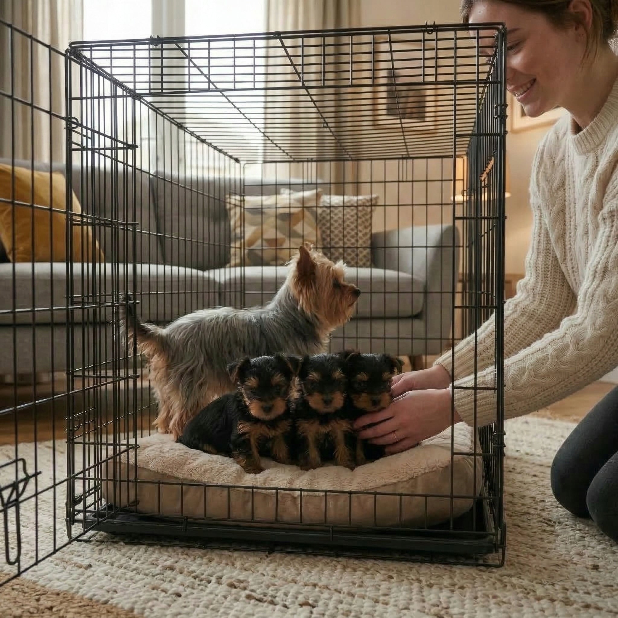 DOG CAGE METAL KENNEL DOG ANIMAL TRANSPORTER FOLDING L Trade name KLATKA METALOWA KENNELOWA DLA PSA SKŁADANA LEGOWISKO KOJEC DUŻY TRANSPORTER Z UCHWYTEM
