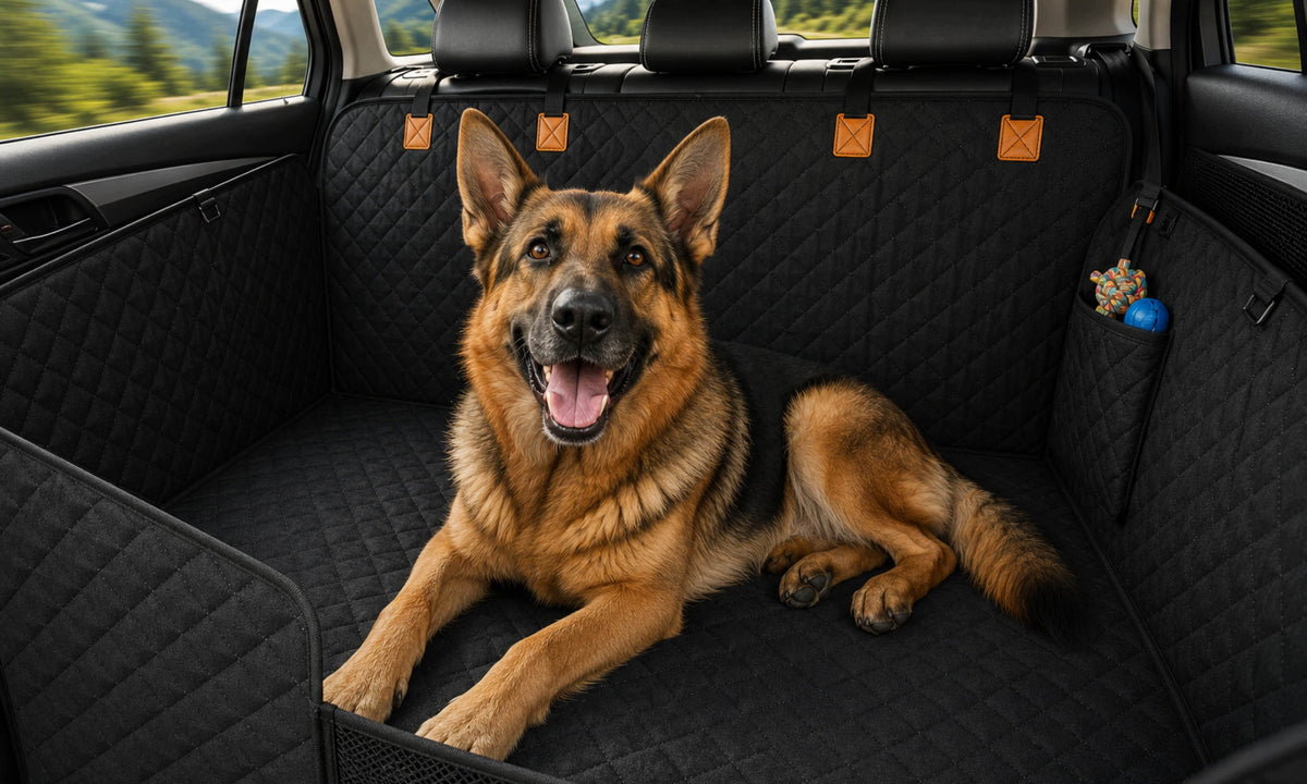 DOG CAR MAT STIFFENED Rear Seat Cover For Car Manufacturer code Mata samochodowa sztywna z twardym dnem