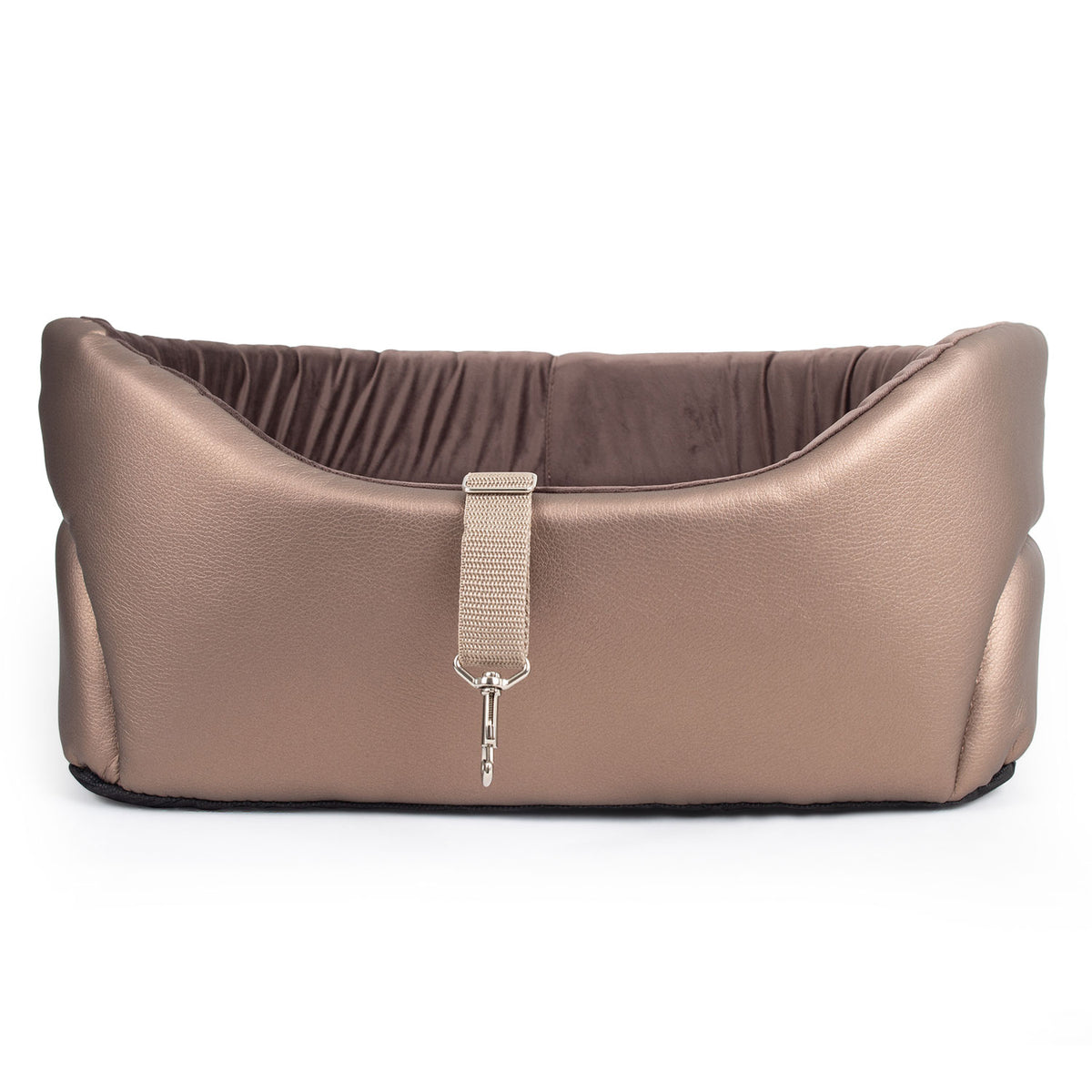 DOG CAR SEAT Bed Chair R2:M BROWN METALLIC Brand Boutique ZOO