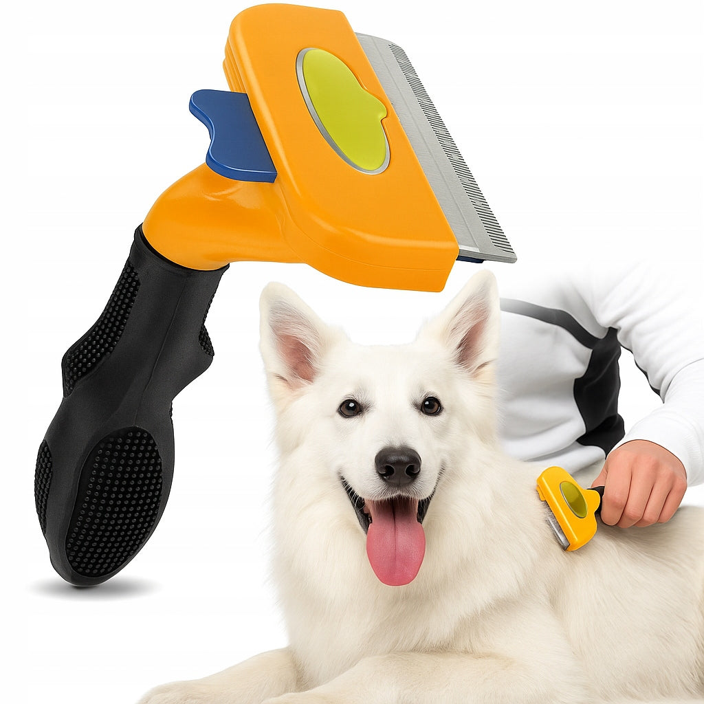 DOG CARE TRIMMER BRUSH FOR DEAD HAIR MOLTING REDUCTION