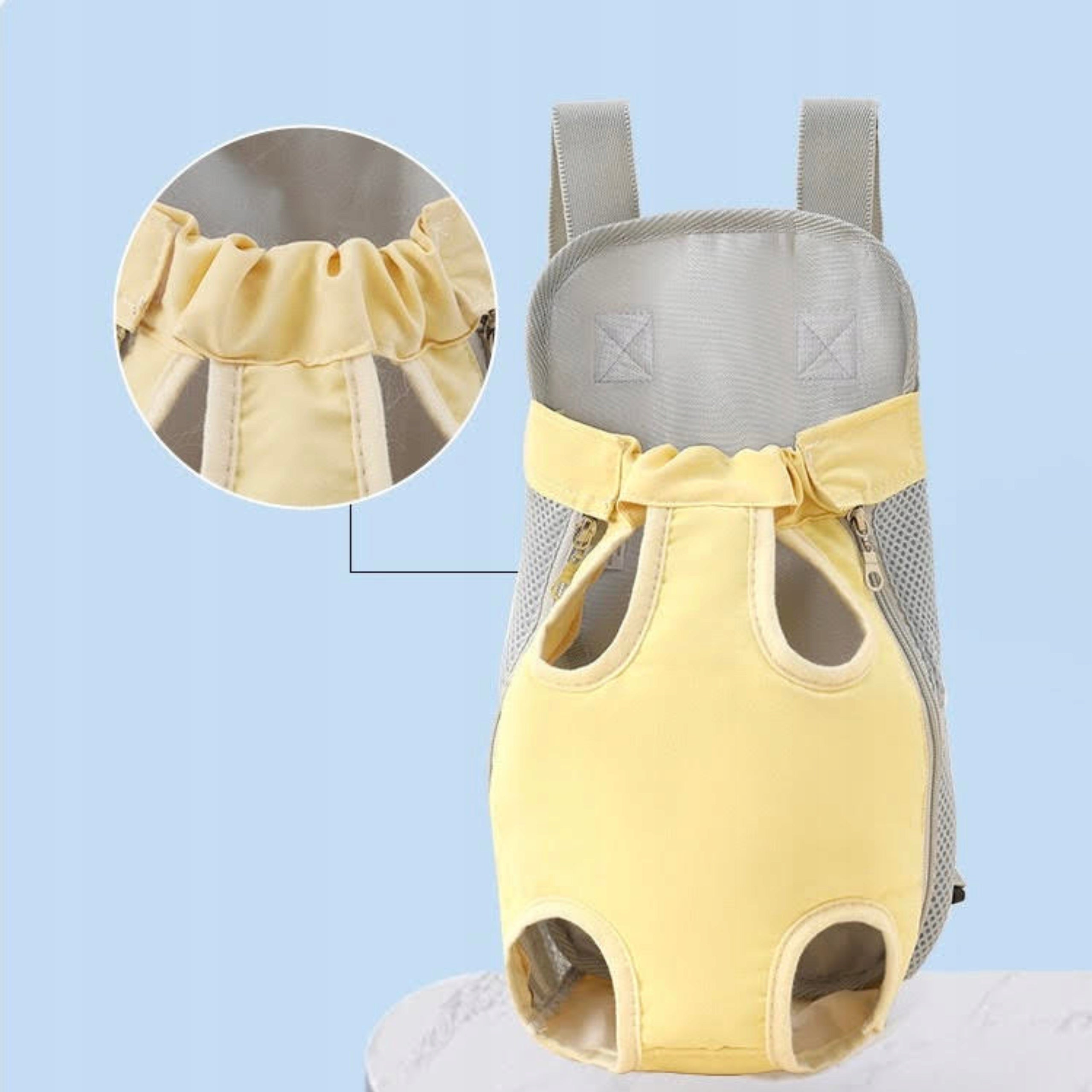 DOG CARRIER Backpack Bag with Holes r. S up to 2,5 kg SIEMIEC Size S