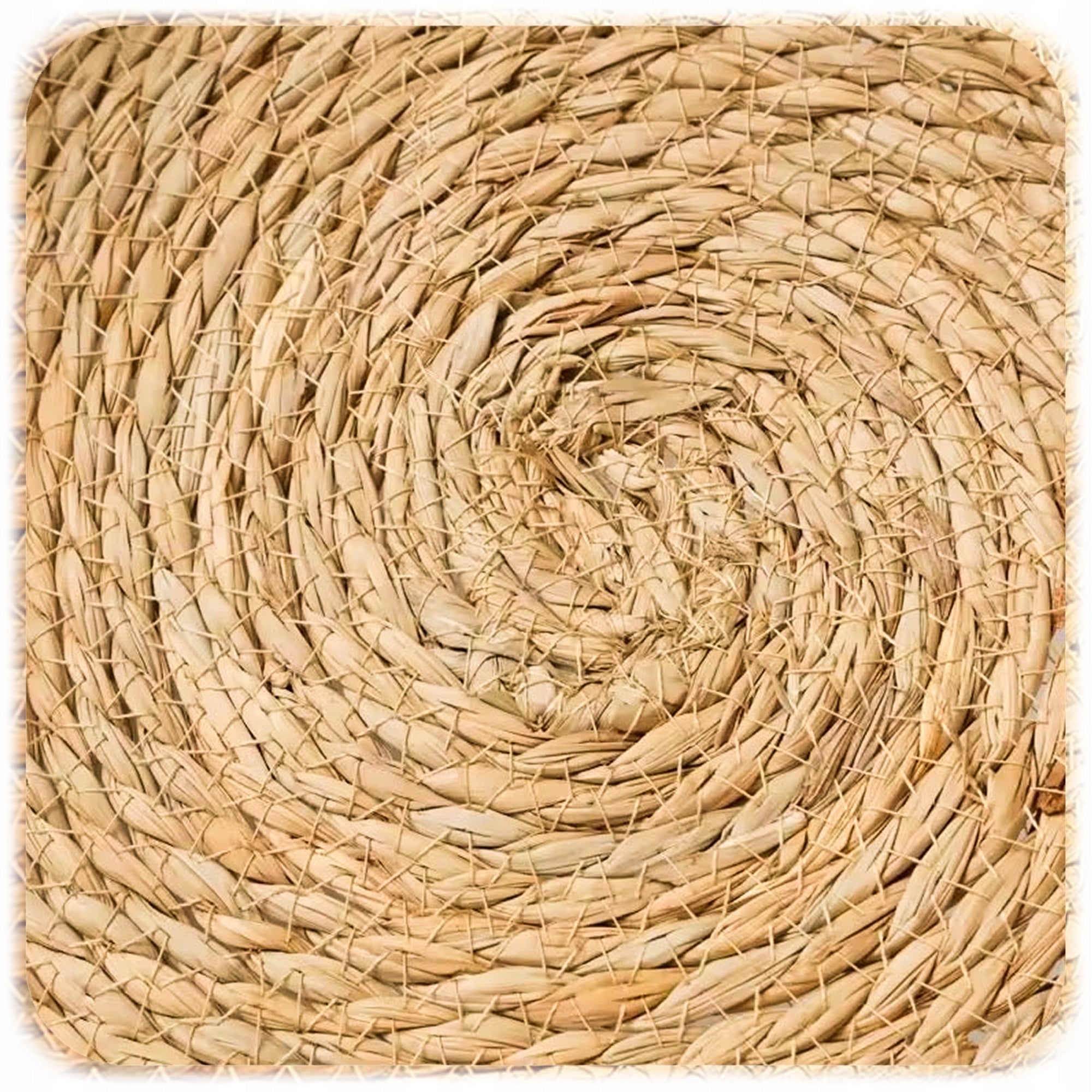DOG CAT BED BRAIDED COUCH PLAYPEN ROUND 48 CM + PILLOW MAT Kind bed
