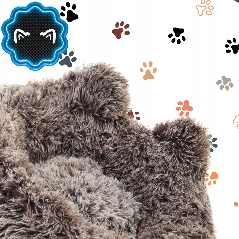 DOG CAT BED SOFT BED WATERPROOF PILLOW SHAGGY PLAYPEN Brand no brand