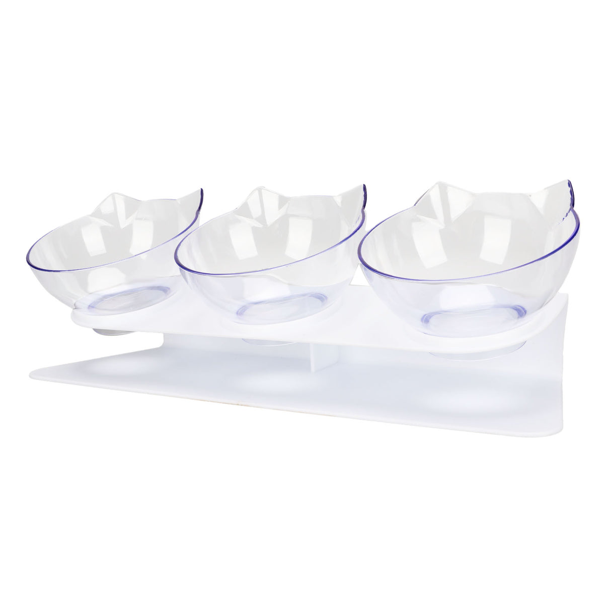 DOG CAT BOWL DOUBLE WITH STAND THREE