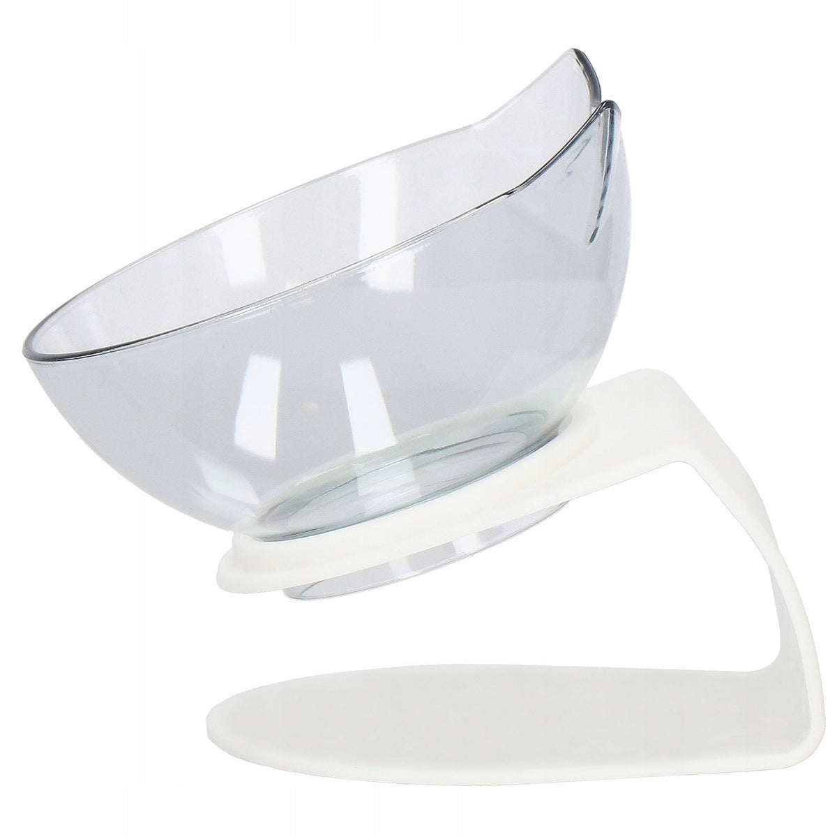DOG CAT BOWL ON STAND WITH FOOD STAND FOOD WATER Packaging status original