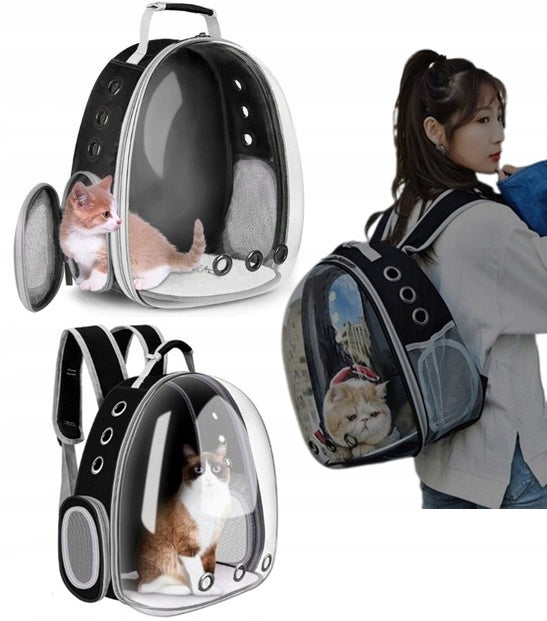 DOG CAT CARRIER BACKPACK BAG WITH VENTILATION HOLES SAFE Packaging status original