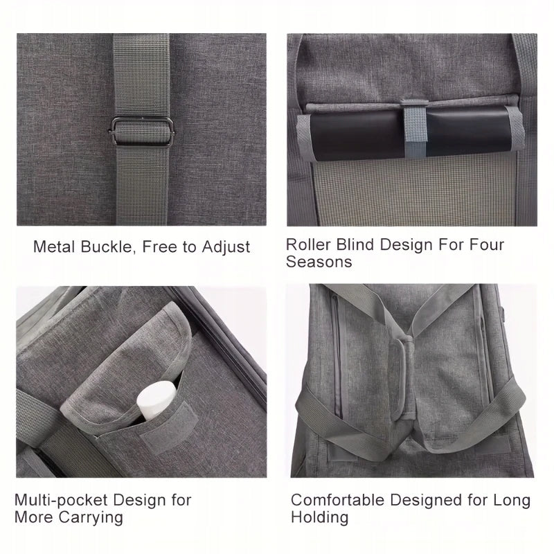DOG CAT CARRIER CARRY BAG WITH XL WHEELS Material other