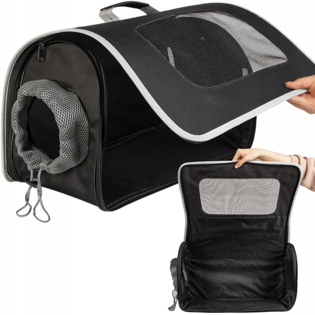 DOG CAT CARRIER - DOG CAT BAG PET CAN WATCH THE WORLD