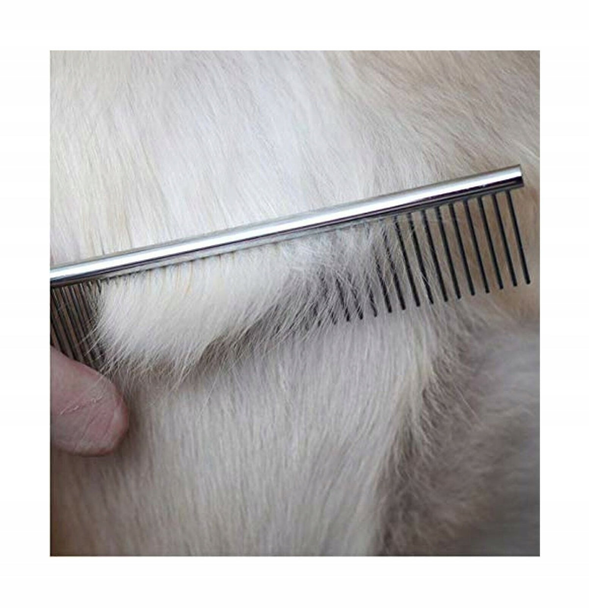 DOG CAT COMB STAINLESS STEEL Bristles stainless steel