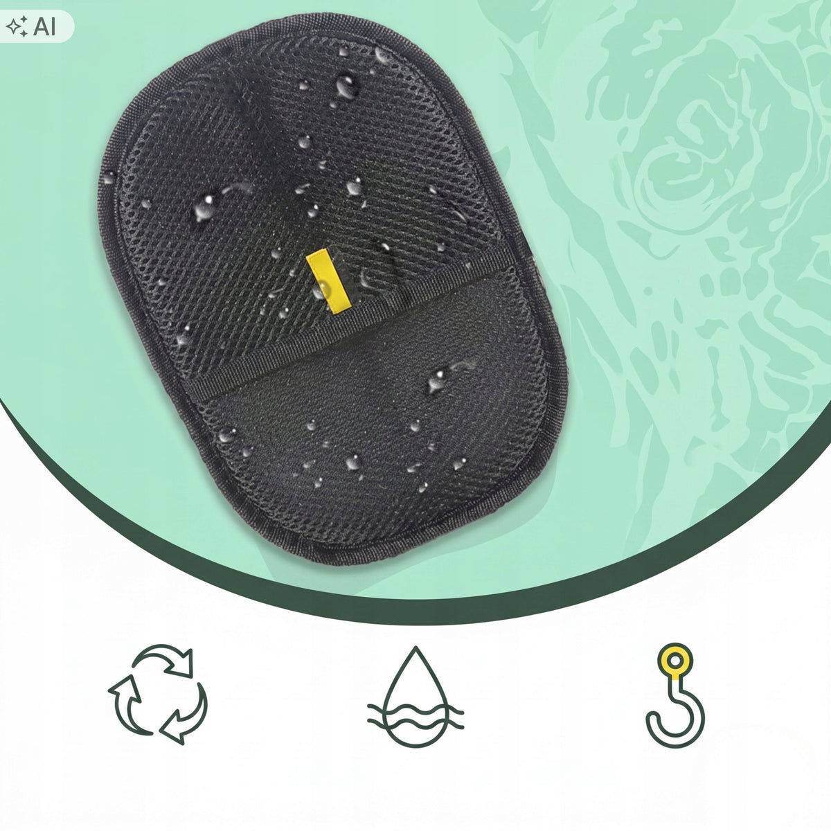 DOG CAT HAIR REMOVAL GLOVE WITH FURNITURE CARPET CLOTHES 2 PCS Manufacturer code RĘKAWICA DO USUWANIA SIERŚCI PSA KOTA