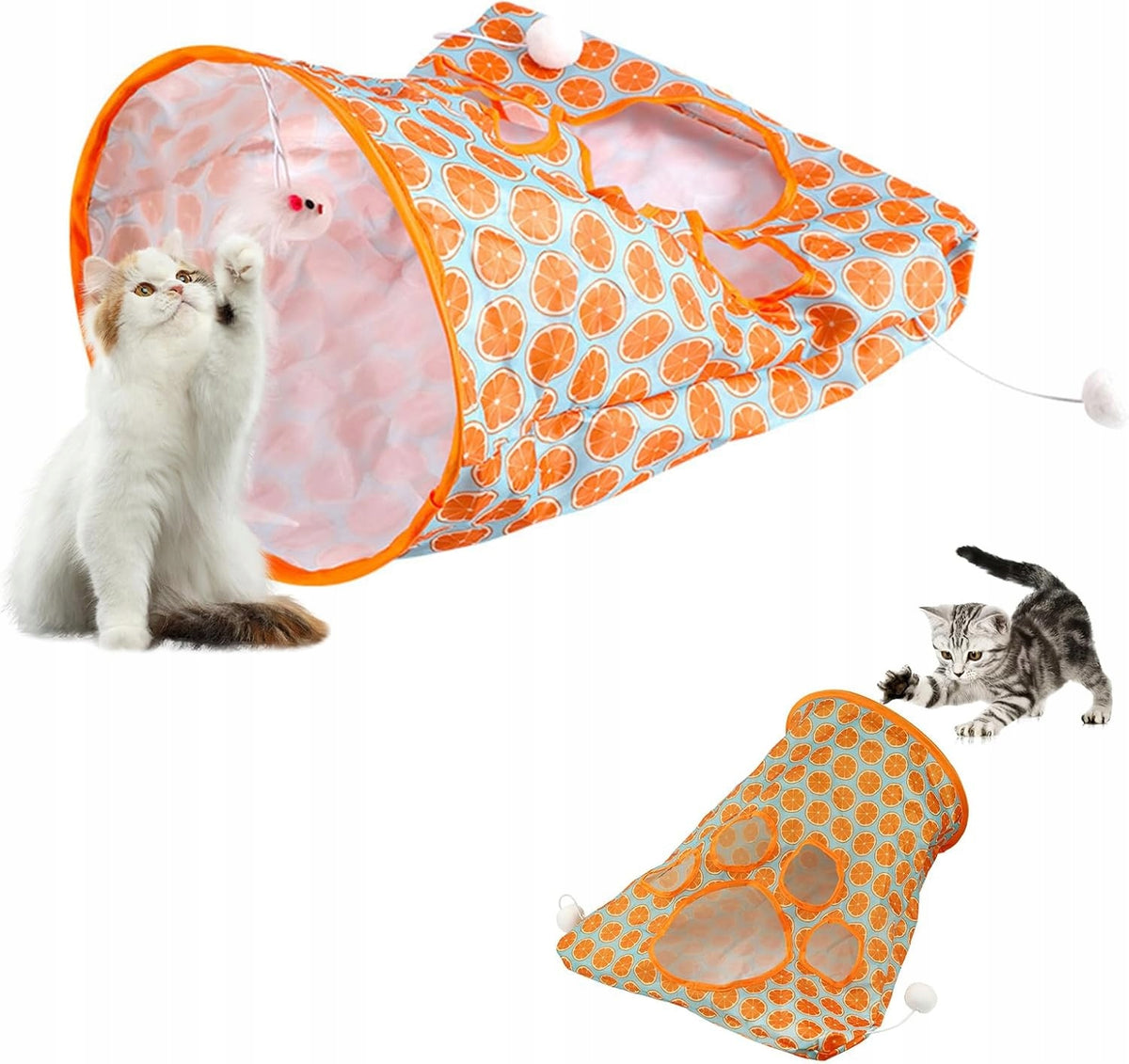 DOG CAT TUNNEL PUPPY WONDSEA FOLDING WITH TOY LENGTH 49 CM Manufacturer code B0CPDZBCD6