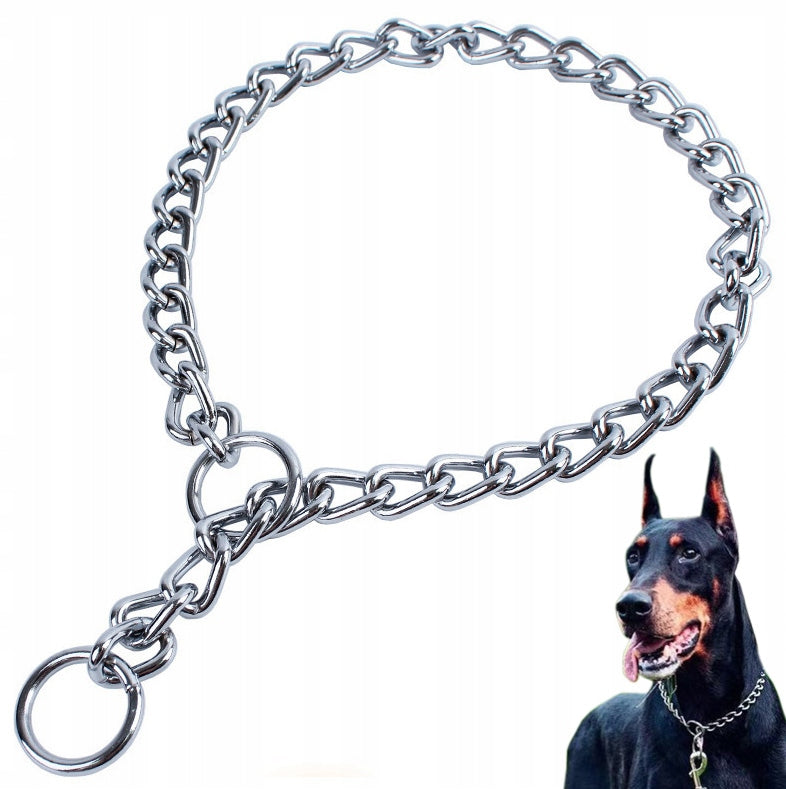 DOG CHOKE CHAIN BEHAVIORAL SHOW RING COLLAR 45cm S