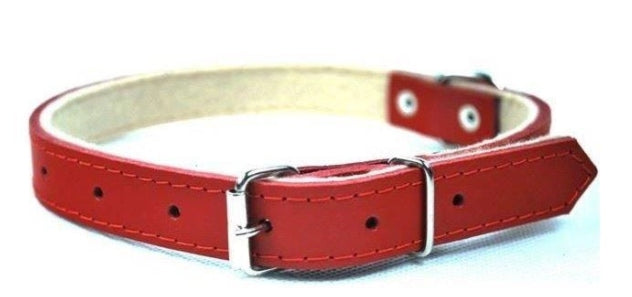 DOG COLLAR LEATHER 70 CM LARGE STRONG PL ALLMET