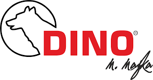 DOG COLLAR LEATHER STUD 22 MM/53 CM DINO $ Brand Dino