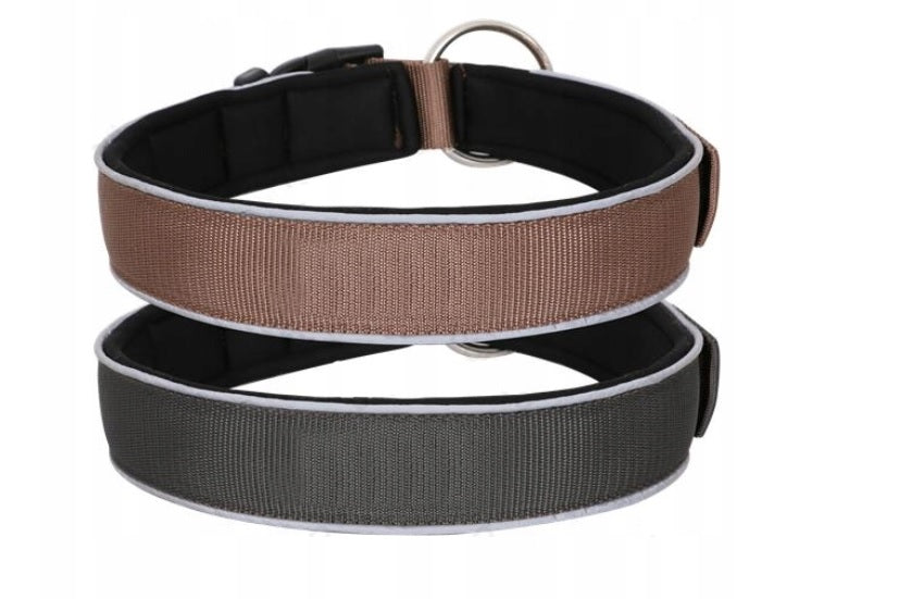 DOG COLLAR SOLID DURABLE 5x35-50 cm