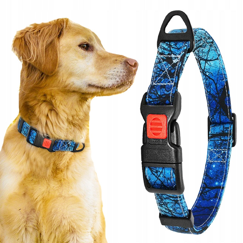DOG COLLAR WITH UNLOCK MAGIC TREE M