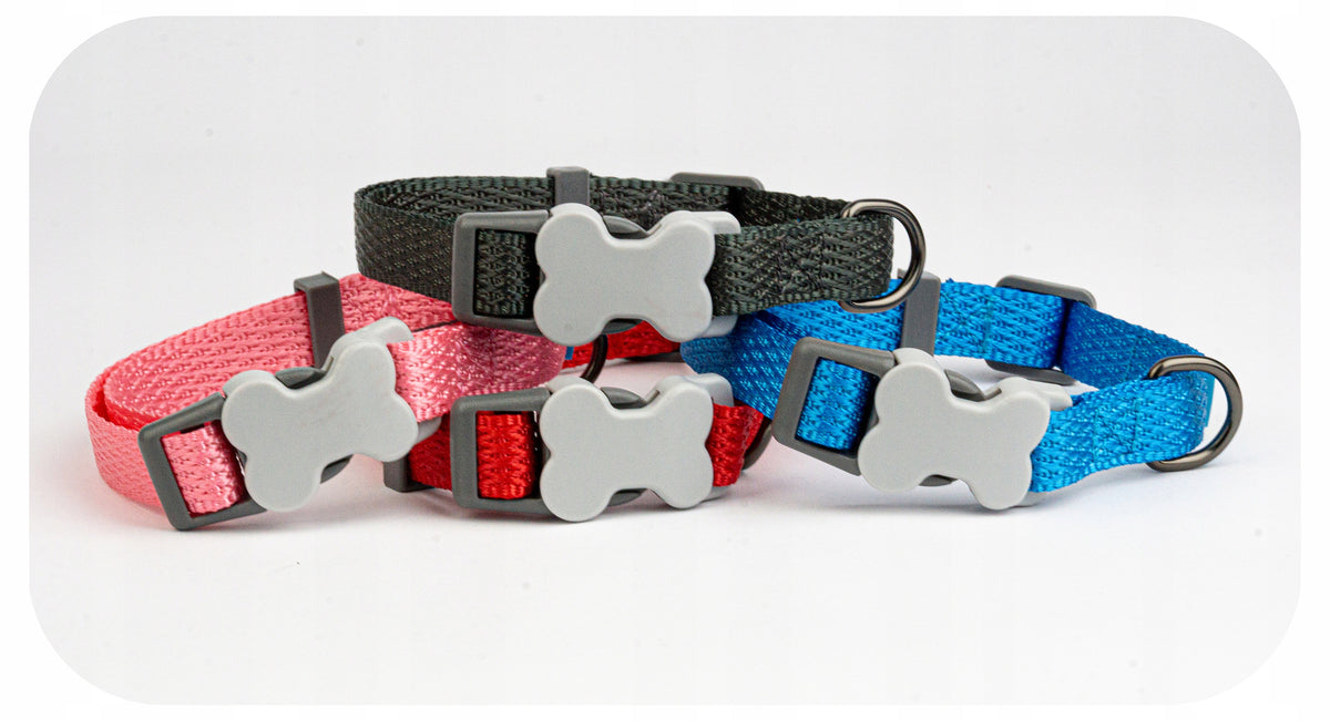 DOG COLLAR classic adjustable material traditional colors small S Packaging status original