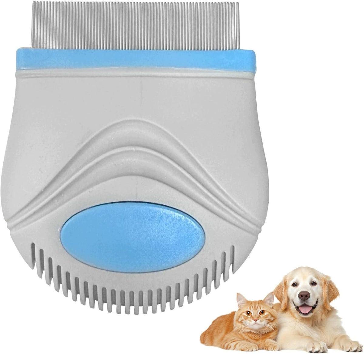 DOG COMB ROUND STAINLESS STEEL SENSITIVE FACE