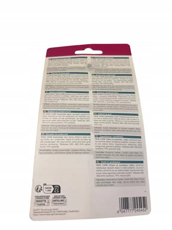 DOG COMB TAKE CARE Manufacturer code 4047777245551