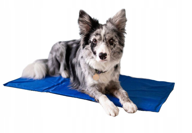 DOG COOLING MAT 90x50 CAT LARGE GEL BED COOL HEAT COLD