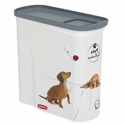 DOG FOOD CONTAINER CURVER PETLIFE 2 KG DRY FOOD FOR HOME