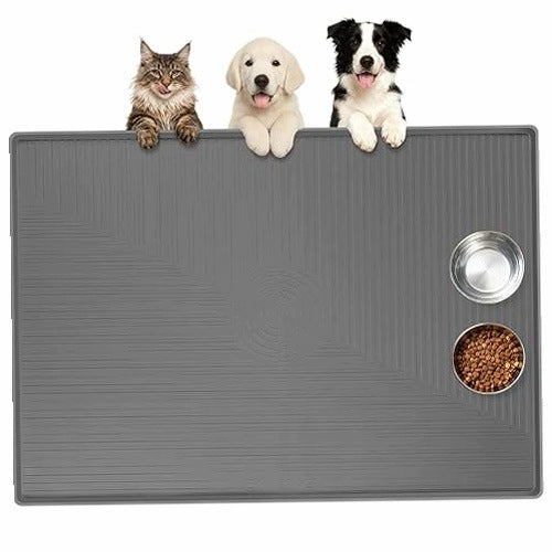 DOG FOOD MAT SILICONE WATERPROOF NON-SLIP FOR DOG Silicone