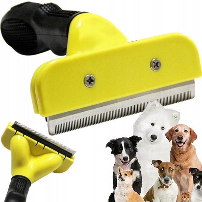 DOG HAIR CARDING TANGLE TRIMMER BRUSH REMOVES DEAD HAIR