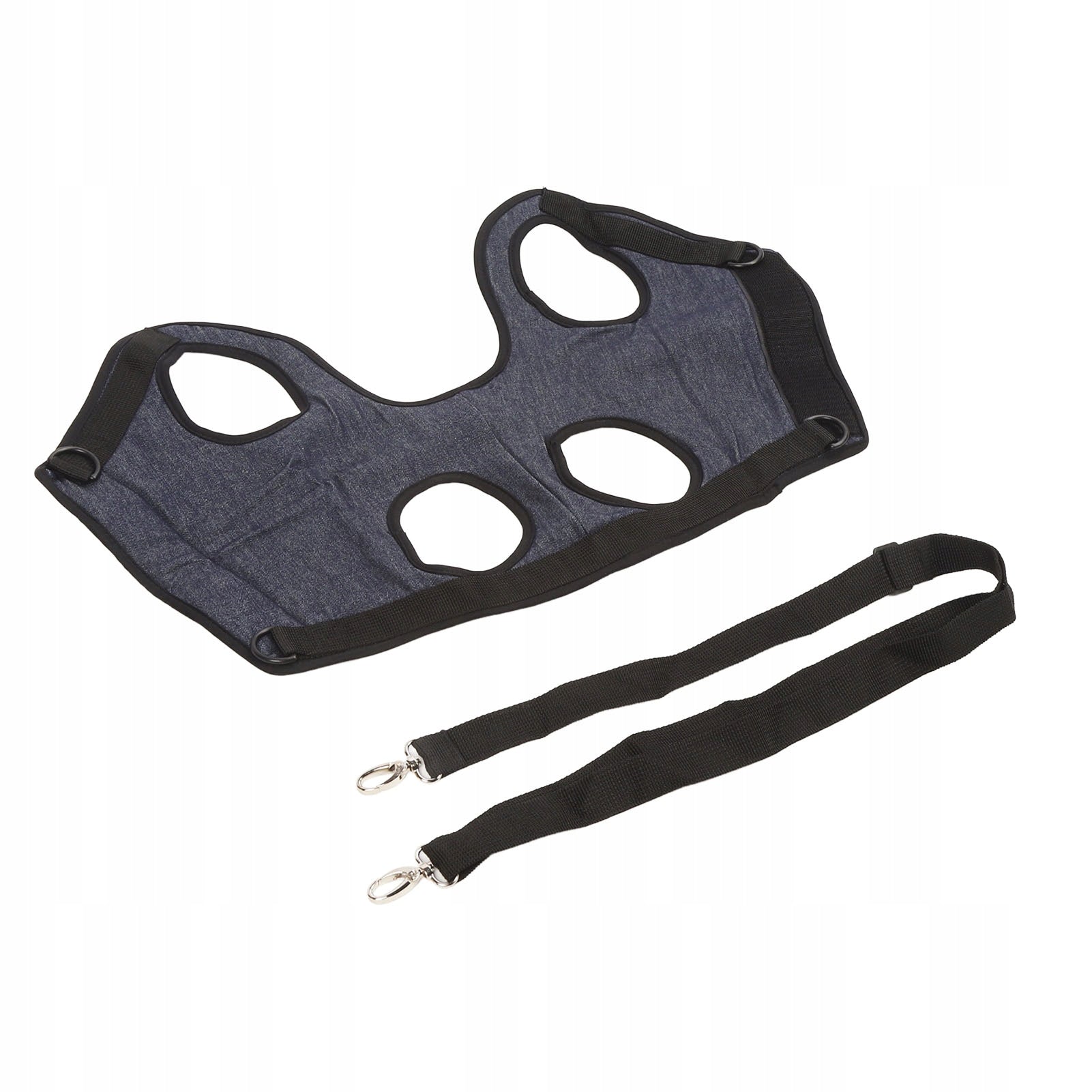DOG HARNESS ADJUSTABLE BREATHABLE PRESSURE-FREE DURABLE Color black