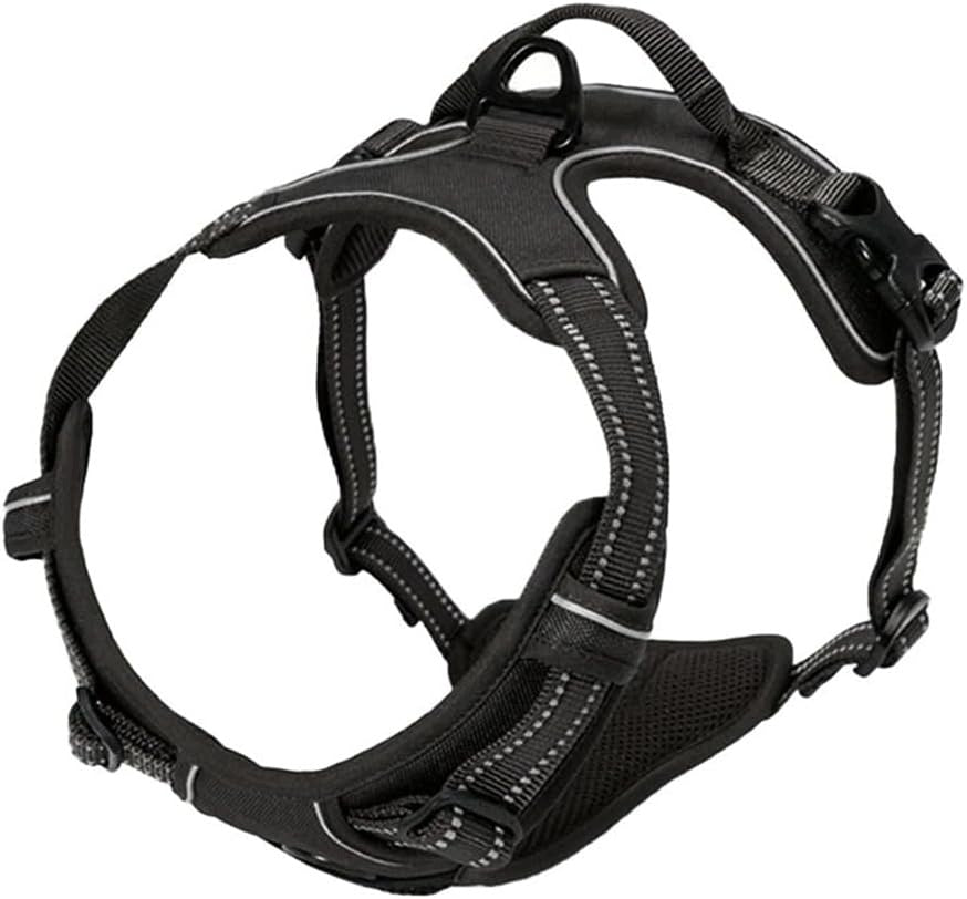 DOG HARNESS ADJUSTABLE REFLECTIVE SIZE L SAFETY