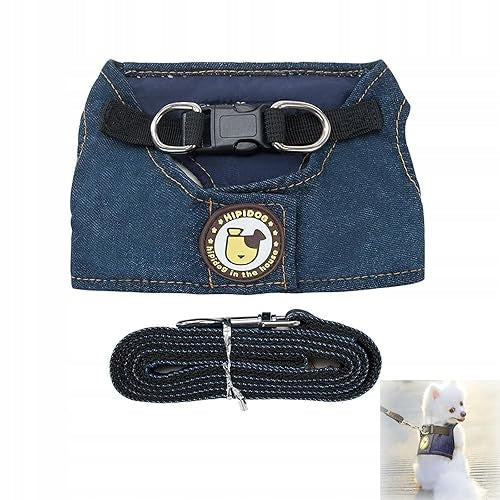 DOG HARNESS ADJUSTABLE WITH LANYARD
