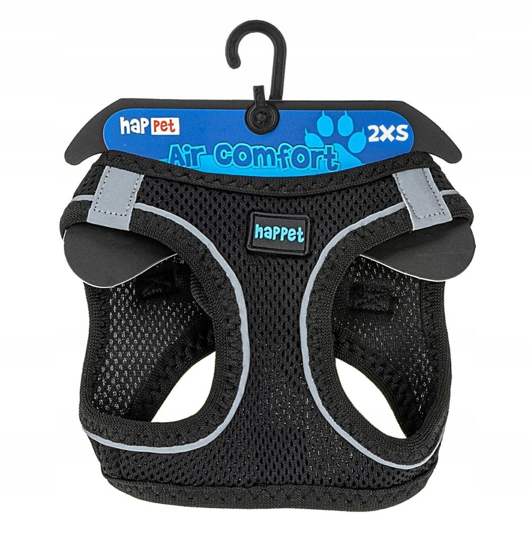 DOG HARNESS AIR COMFORT 2XS BLACK Manufacturer code 5907708646194