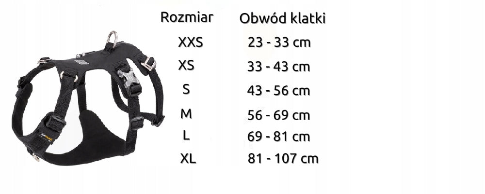 DOG HARNESS ANTI-ESCAPE WATERPROOF WINHYEPET ESCAPE SOFT BLACK S Color black