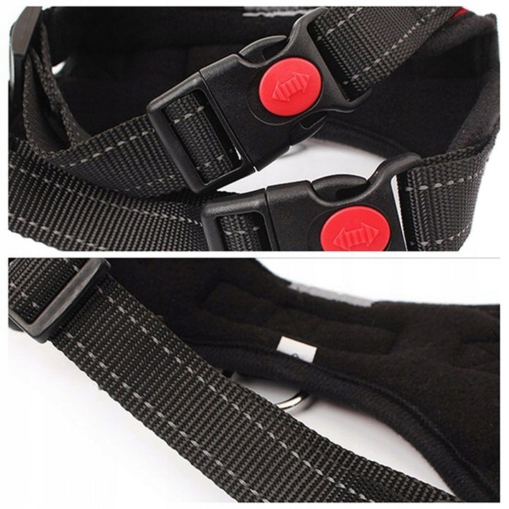 DOG HARNESS COMFORTABLE LIGHTWEIGHT DURABLE ADJUSTABLE DURABLE SIZE M Packaging status original
