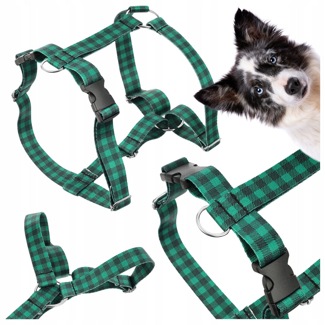 DOG HARNESS GUARD ADJUSTABLE GRATING L Border Colie BULLDOG Cocker Spaniel