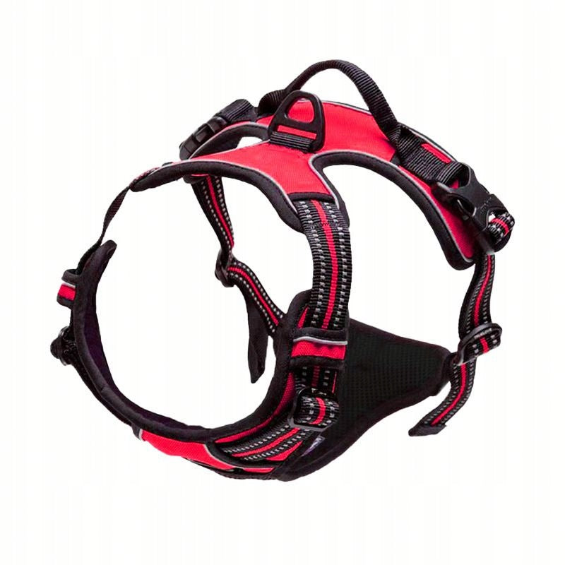 DOG HARNESS PRESSURE-FREE ADJUSTABLE REFLECTIVE L Packaging status original