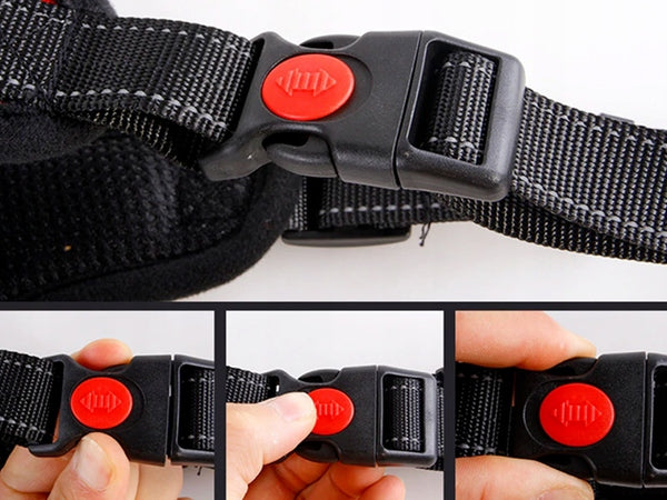 DOG HARNESS PRESSURE-FREE STRONG LIGHTWEIGHT HANDLE M Manufacturer code 19320