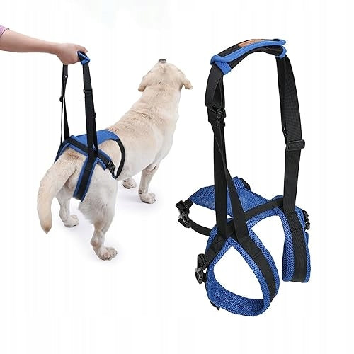 DOG HARNESS REAR LEGS ADJUSTABLE BREATHABLE FABRIC REHABILITATION